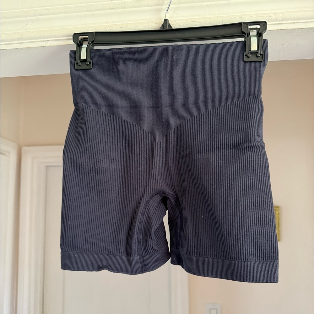 Spandex bike shorts navy blue size small